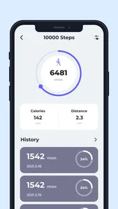 Pedometer - step track screenshot 2