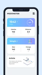 Pedometer - step track screenshot 3