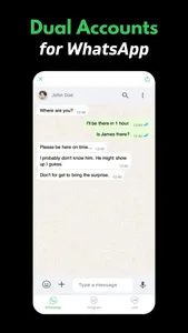 Messenger for WhatsApp: Duo screenshot 1