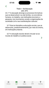 LDB 2025 - Lei nº 9.394 screenshot 4