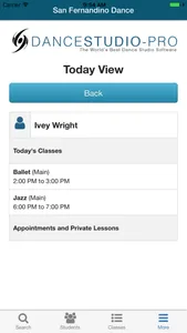 DanceStudio-Pro Studio Manager screenshot 1