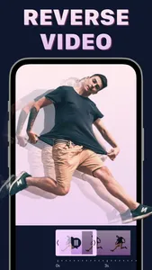 Reverse video editor - toback screenshot 0
