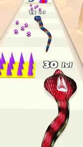 Snake Run Merge & Evolve screenshot 1