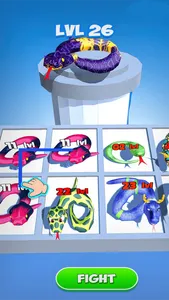 Snake Run Merge & Evolve screenshot 2