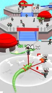 Snake Run Merge & Evolve screenshot 4