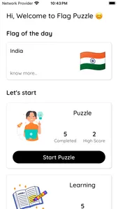 Flag Puzzle! screenshot 0