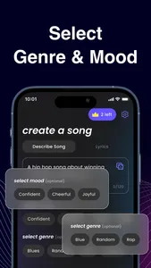 Echo : AI Music Generator screenshot 2