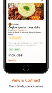 Yallamess -Monthly mess finder screenshot 1