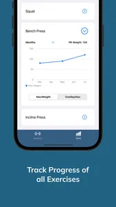 Power Workout Tracker screenshot 1