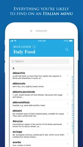 Italy Food by Blue Guides screenshot 0