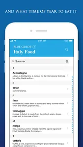 Italy Food by Blue Guides screenshot 2