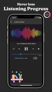 Audiowise: mp3 podcast & books screenshot 3