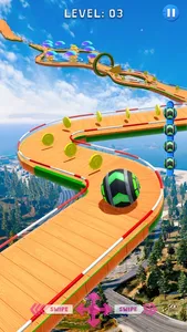 Rolling Sky Escape: Going Ball screenshot 1