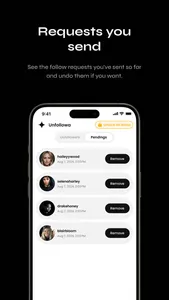 Unfollowa screenshot 2