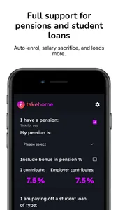 takehome: UK Take-Home Salary screenshot 0