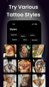 AI Tattoo Generator & Ink AI screenshot 1