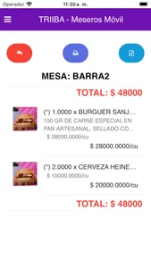 triiba - meseros screenshot 4