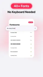 Fonts for iPhones - Cool Text screenshot 1