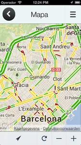 Road information Spain (ES) Real time Traffic Jam screenshot 1