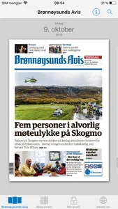 Brønnøysunds Avis eAvis screenshot 0