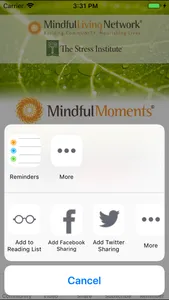 Mindful Living screenshot 0