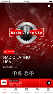 Radio Latino USA screenshot 1