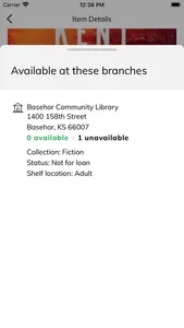 Basehor Community Library screenshot 2