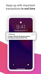 Payoneer screenshot 1