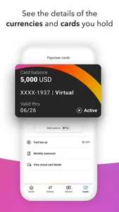 Payoneer screenshot 2