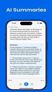 Summary AI Note Taker: NoteGPT screenshot 2