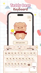 Bear Language Keyboard screenshot 0