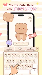 Bear Language Keyboard screenshot 1