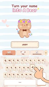 Bear Language Keyboard screenshot 2