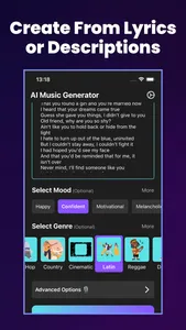 AI Song Generator - AIMelody screenshot 2