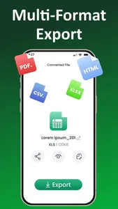 Image to Excel Converter－XLSX screenshot 4