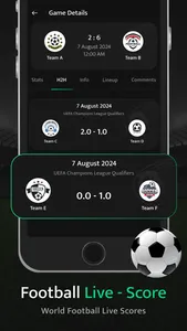 Live Football TV Match & Score screenshot 4