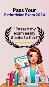 Esthetician Exam Prep 2025 • screenshot 0