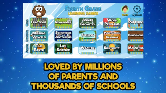 Fourth Grade Learning Games SE screenshot 3