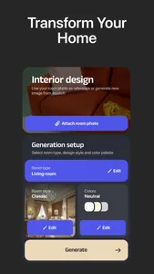 AI Room Design and Home Decor screenshot 1