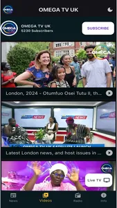 OMEGA TV UK screenshot 2