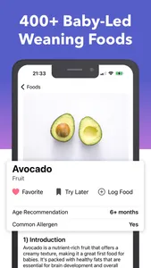 Starting Solids: BLW Recipes screenshot 2