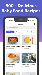 Starting Solids: BLW Recipes screenshot 3
