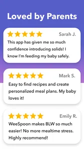 Starting Solids: BLW Recipes screenshot 5