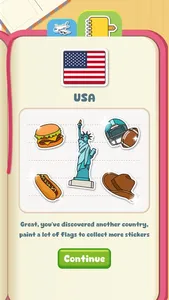 Flag Paint: Color by Country screenshot 1