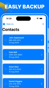 Export Contacts++ screenshot 0