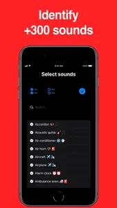 Emergency sounds: detector screenshot 0