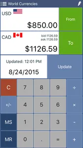 Converter Pro - Unit & Currency Conversion Calculator screenshot 1