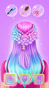 Braid Spa Hair Salon Game screenshot 0