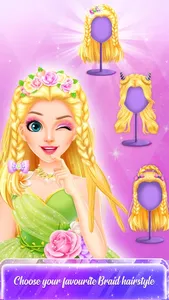 Braid Spa Hair Salon Game screenshot 5