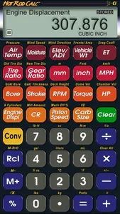 Hot Rod Calc screenshot 1